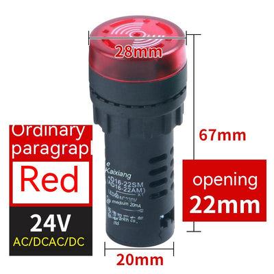 Zumbador Intermitente con Luz y Sonido - Image 20