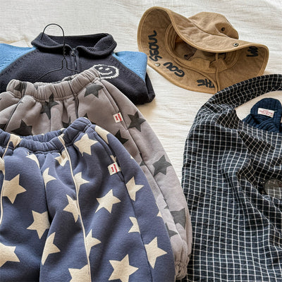 Pantalones Térmicos Estilo Coreano para Niñas - Otoño e Invierno - Image 8