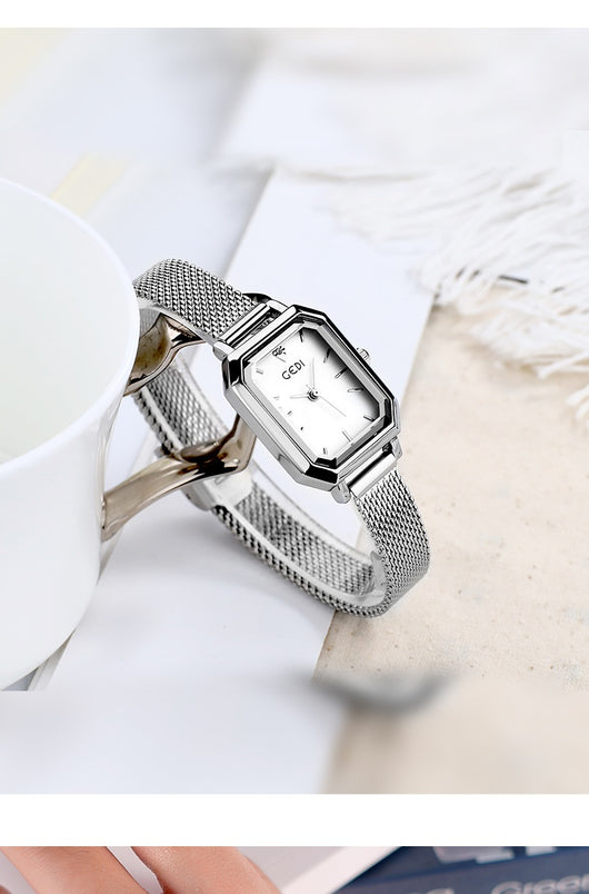 Reloj Cuadrado Retro Casual Versátil para Mujer - Image 17