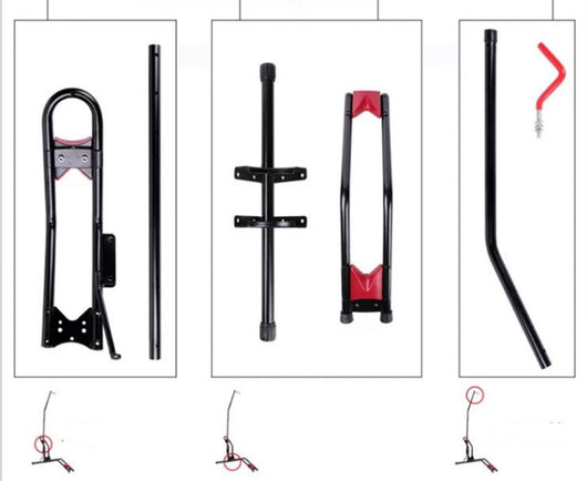 Soporte de Reparación en L Desmontable para Bicicleta y Automóvil - Image 3