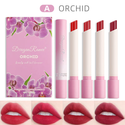Estuche de Labiales Mate Efecto Cigarro - Colección 4 Flores - Image 6