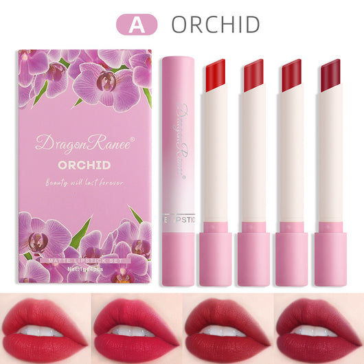 Estuche de Labiales Mate Efecto Cigarro - Colección 4 Flores - Image 6