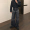 Jeans Rectos Vintage Peso Pesado - Casual