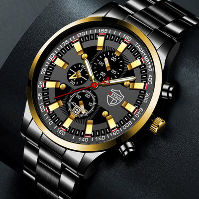 Reloj de Pulsera Hombre Acero Inoxidable con Esfera Luminosa - Image 14
