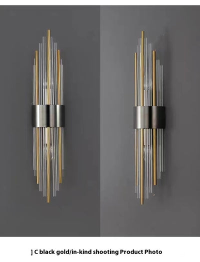 Lámpara de Cristal para Pared de TV - Iluminación Elegante para Sala de Estar - Image 24