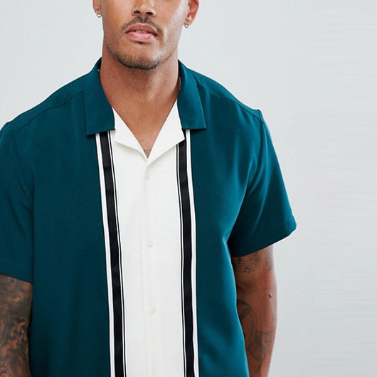 Camisa de Rayas Personalizada para Hombre - Estilo Ejecutivo - Image 7