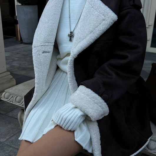 Abrigo Casual Maillard para Mujer - Image 28