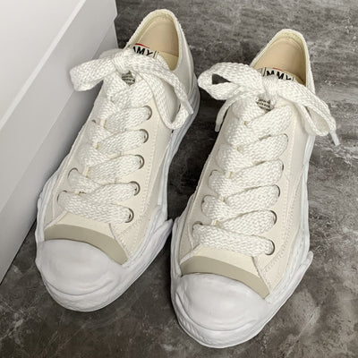 Zapatillas de Lona Negras con Suela Gruesa - Estilo Casual Versátil - Image 11