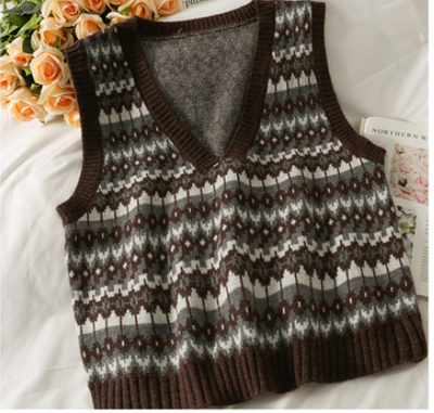 Cardigan Holgado Estilo Universitario para Mujer - Image 91