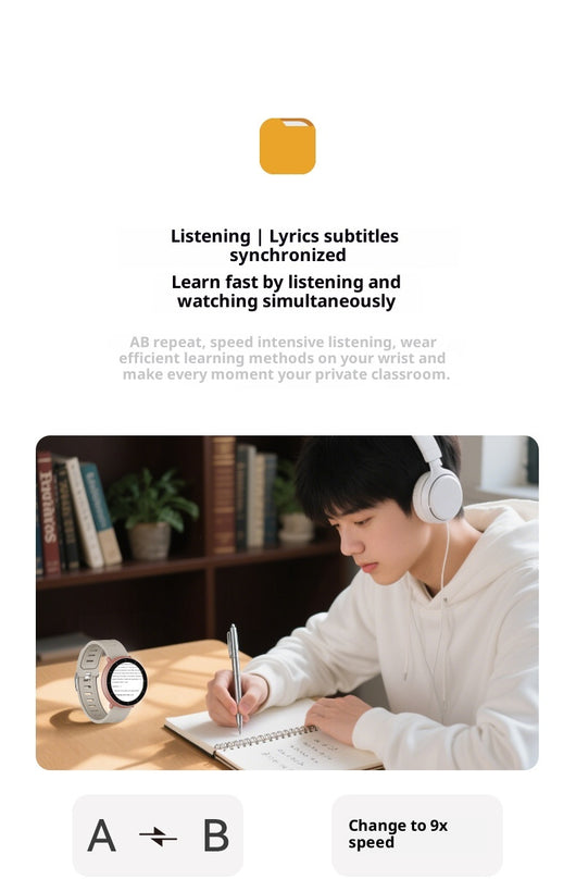 Reloj Deportivo Inteligente con Reproductor Bluetooth y Alarma para Estudiantes - Image 30