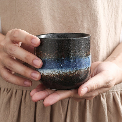 Taza de Té de Cerámica Artesanal Estilo Hotel Japonés - Image 29
