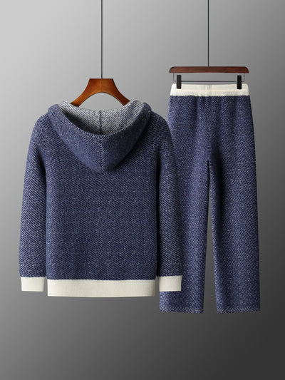 Cardigan Hoodie Casual para Hombre - Conjunto Versátil - Image 19