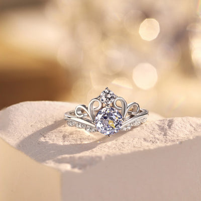 Anillo de Moda con Corona Abierta para Mujer - Image 19