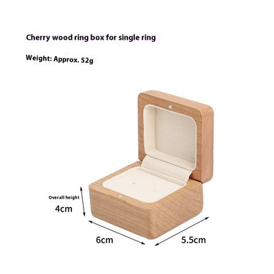 Joyero de Madera de Nogal Maciza - Diseño Lujo Minimalista Portátil - Image 7