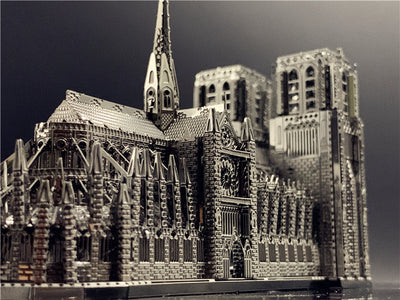 Puzzle Metálico 3D Catedral Notre Dame de París - Image 22