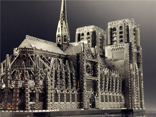 Puzzle Metálico 3D Catedral Notre Dame de París - Image 22