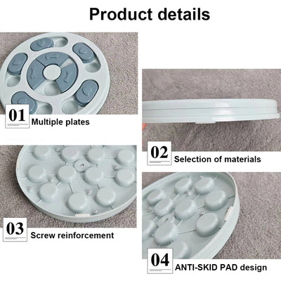 Juguete Puzzle Interactivo con Dispensador de Alimento Lento para Perros - Image 6