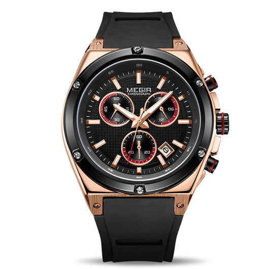 Reloj Deportivo Multifuncional para Hombre con Correa de Silicona - Image 4