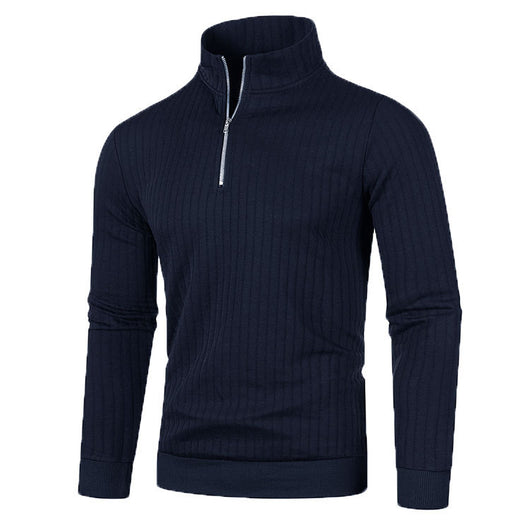 Suéter de Cuello Alto con Cierre para Hombre - Comodidad Casual - Image 63