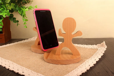 Soporte Personalizado para Teléfono en Madera de Haya con Monedero Integrado - Image 25