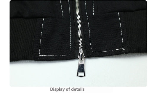 Chaqueta Suelta Retro Americana de Alto Impacto para Hombre - Image 7