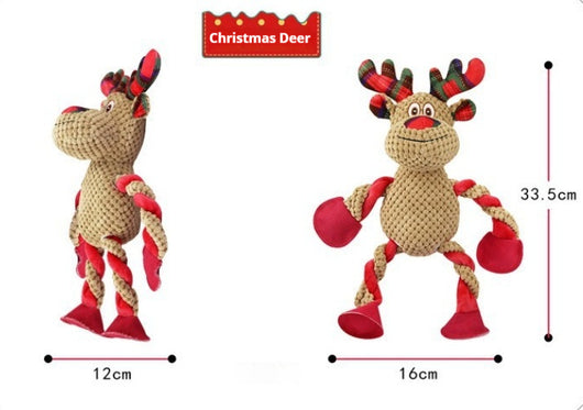 Juguete Navideño para Limpiar Dientes y Aliviar Encías en Mascotas - Image 6