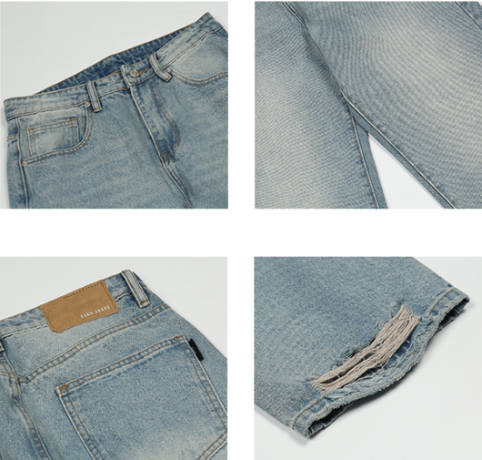 Pantalones Hiphop Anchos de Cintura Alta con Caída Suelta - Image 12