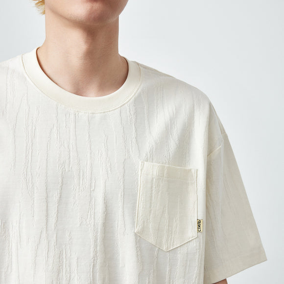 Playera Hombre Contraste de Colores - Estilo Moderno y Versátil