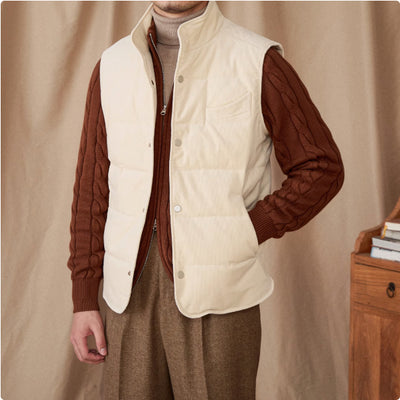 Chaqueta Suelta Gruesa para Hombre - Image 3