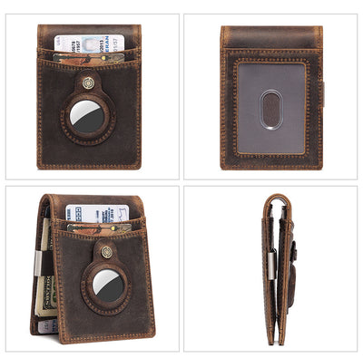Billetera Minimalista de Cuero con Clip para Monedas y Protección RFID - Image 23