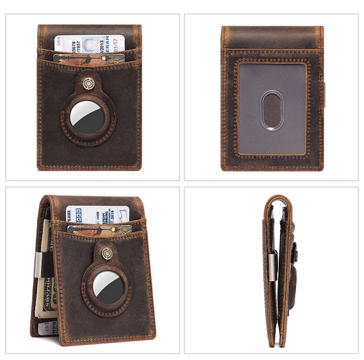 Billetera Minimalista de Cuero con Clip para Monedas y Protección RFID - Image 23