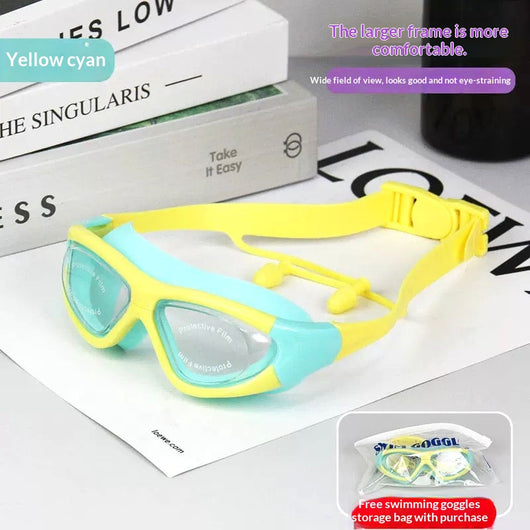 Gafas de Natación Infantiles Antivaho con Tapones Auditivos Integrados - Image 10