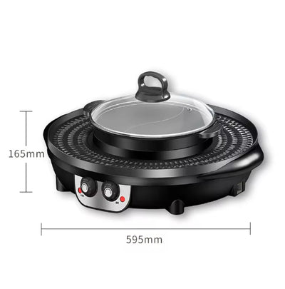 Olla Multifuncional 2 en 1: Hot Pot y Parrilla para el Hogar - Image 11