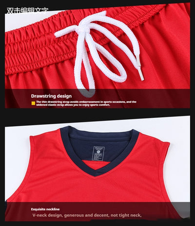 Uniforme de Baloncesto Profesional Transpirable - Conjunto Deportivo de Entrenamiento y Competencia - Image 13