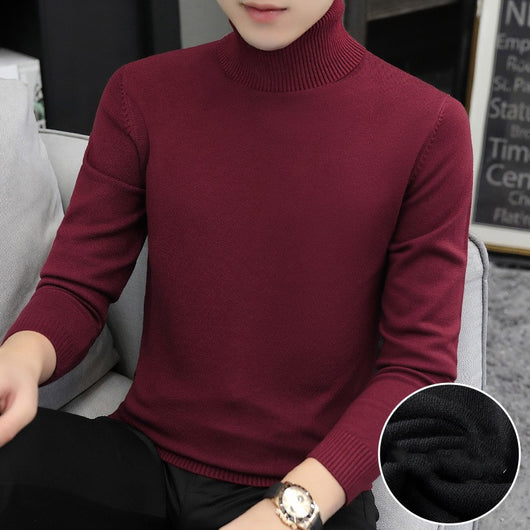 Suéter de Cuello Alto para Hombre - Abrigo Perfecto para el Invierno - Image 22