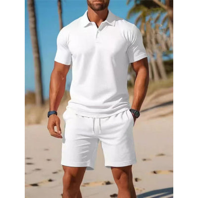 Conjunto Polo y Shorts Deportivo Slim Fit para Hombre - Perfecto para Verano - Image 5