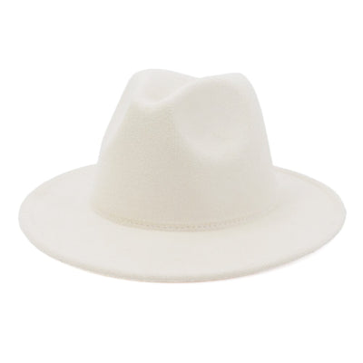 Sombrero Jazz de Ala Ancha Minimalista en Lana Negra - Image 8