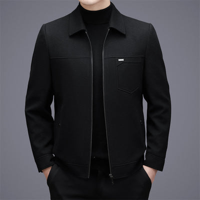 Chaqueta de Lana Corta para Hombre Otoño Invierno - Image 3