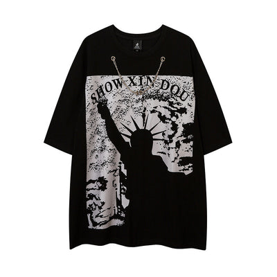 Camiseta Estampada de Manga Corta para Hombre - Image 11