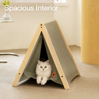 Tienda para Gatos - Refugio Acogedor para Todo el Año - Image 9