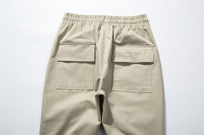 Pantalones Cargo Rectos con Múltiples Bolsillos Estampado Floral Cashew para Hombre - Image 19