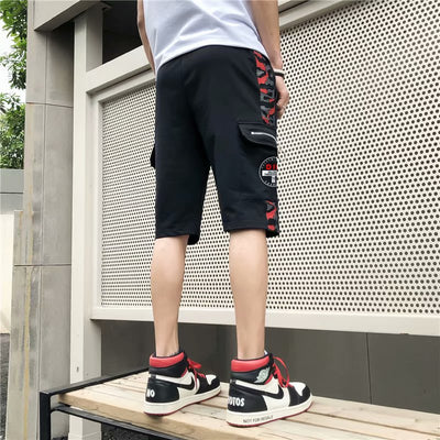 Pantalones Cortos Casuales para Hombre con Diseño de Cinco Puntos - Image 10