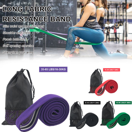 Bandas Elásticas de Tela para Ejercicio - Set Completo de Resistencia para Entrenamiento - Image 17