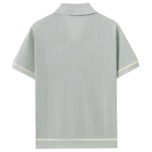 Playera de Punto Calada para Hombre - Estilo Casual Verano - Image 3