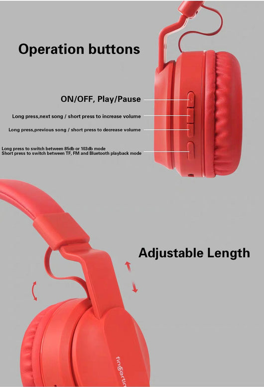 Auriculares Inalámbricos Bluetooth con Ranura TF y Conectividad Internet - Image 16