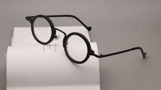 Gafas Retro Marco Redondo Metal para Miopía - Image 47