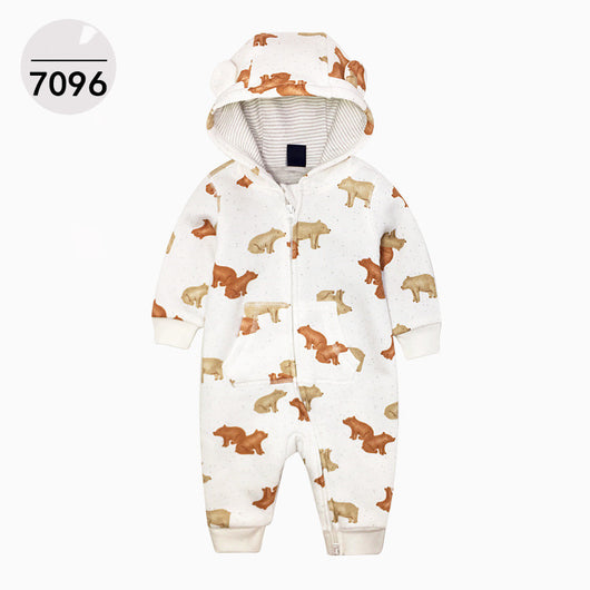 Sudadera con Capucha de Doble Capa y Cierre para Niños - Image 8