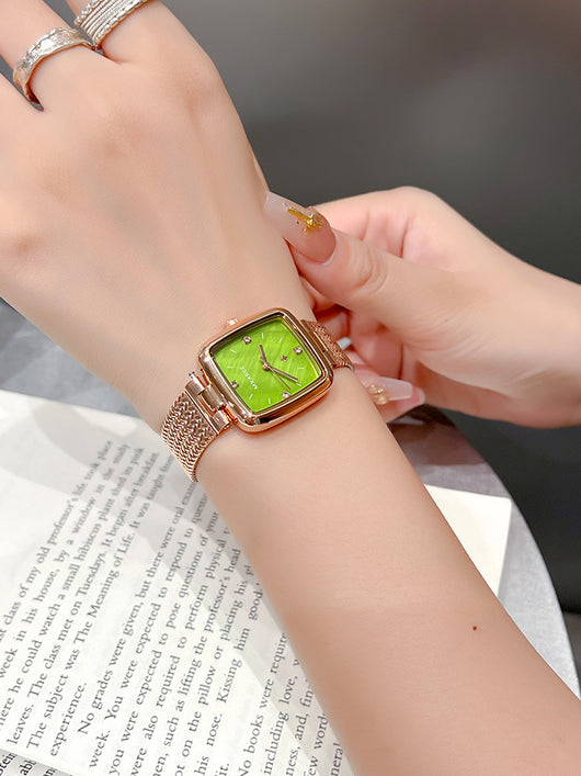 Reloj Cuadrado Retro Vintage para Mujer con Diseño Estrellado - Image 19