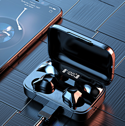 Auriculares Inalámbricos Bluetooth con Pantalla Digital