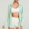 Blazer Deportivo para Mujer con Botones de Solapa